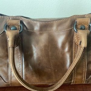 Frye Melissa Satchel- Cognac